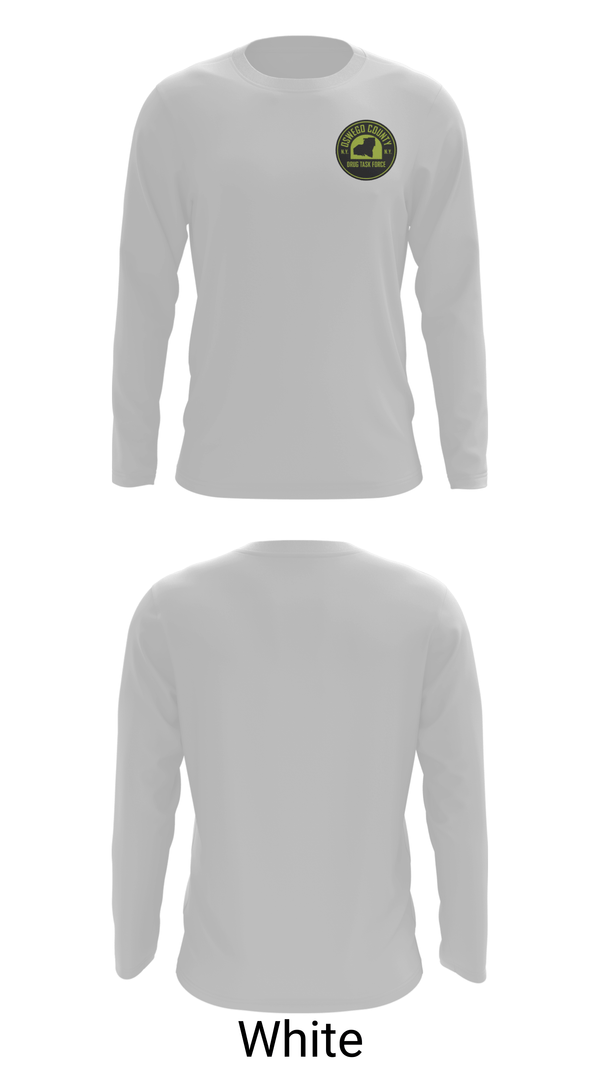 Long Sleeve Performance Shirt, Oswego County Drug Task Force, Police, Teamtime, Team time, sublimation, custom sports apparel, team uniforms, spirit wear, spiritwear, sports uniforms, custom shirts, team store, custom team store, fundraiser sports, apparel fundraiser