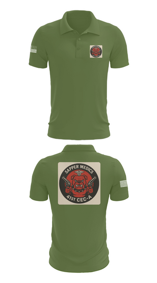 Short Sleeve Performance Polo, 41 CEC-A, , Teamtime, Team time, sublimation, custom sports apparel, team uniforms, spirit wear, spiritwear, sports uniforms, custom shirts, team store, custom team store, fundraiser sports, apparel fundraiser