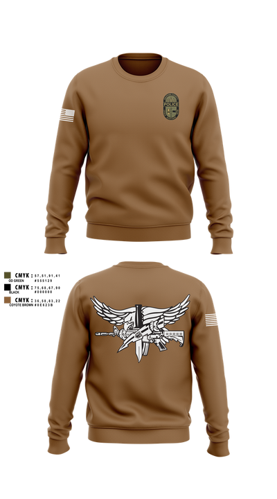 DAUPHIN COUNTY CRT 14886529 Crew Neck Sweatshirt - 102