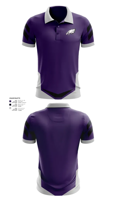 Southern Valley Eagles 31778769 Short Sleeve Performance Polo - 21