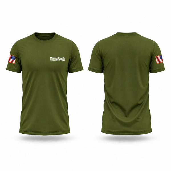 Massac County Sheriff’s Office Short Sleeve Performance Shirt - 1