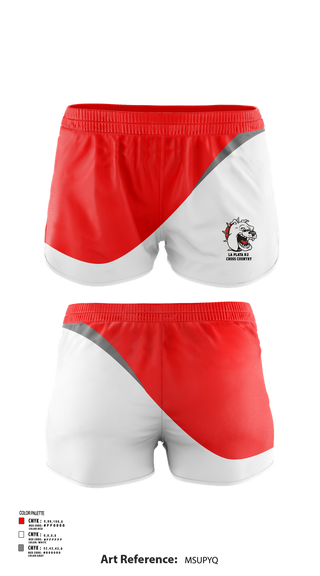 Womens Shorts, La Plata R-2 Cross Country, Cross Country, Teamtime, Team time, sublimation, custom sports apparel, team uniforms, spirit wear, spiritwear, sports uniforms, custom shirts, team store, custom team store, fundraiser sports, apparel fundraiser