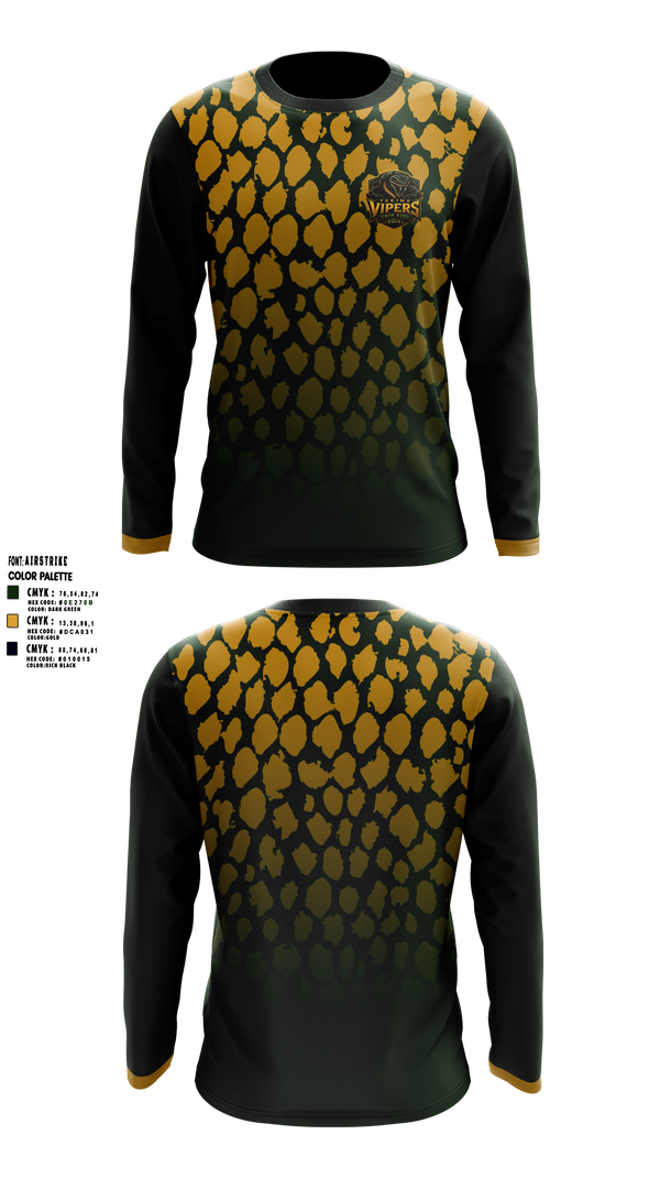 Yakima Vipers 37662855 Long Sleeve Performance Shirt - 1