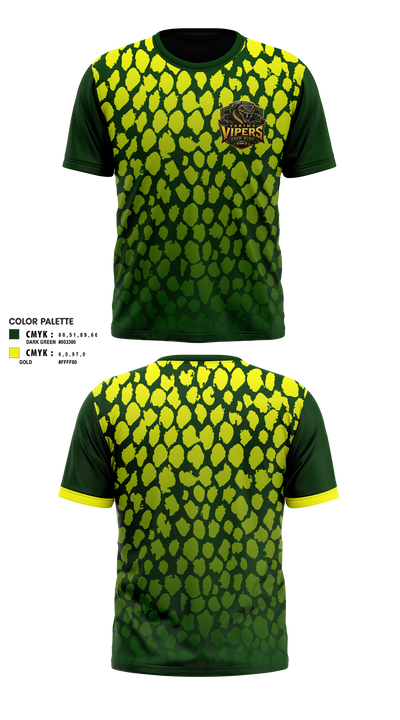 Yakima Vipers 37662855 Short Sleeve Performance Shirt - 1