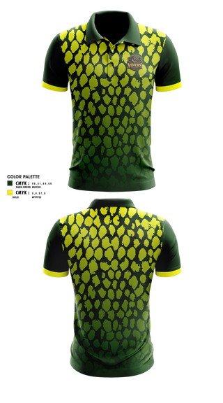 Yakima Vipers 37662855 Short Sleeve Performance Polo - 1