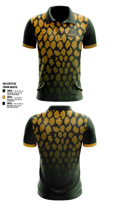 Yakima Vipers 37662855 Short Sleeve Performance Polo - 1
