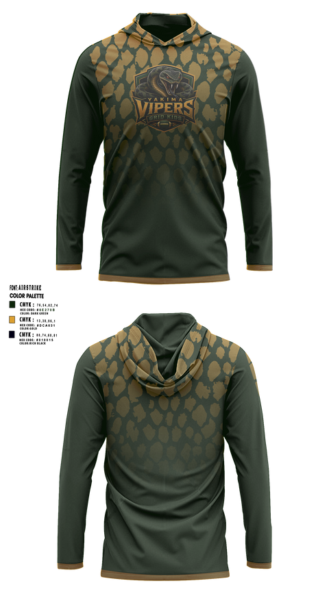 Yakima Vipers 37662855 Long Sleeve Hooded Sun Shirt - 1