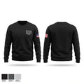 4th brigade Goose Creek High School JROTC Crew Neck Sweatshirt - 1