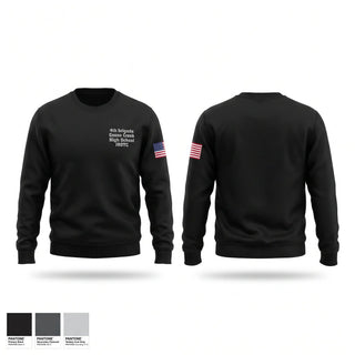 Crew Neck Sweatshirt, 4th brigade Goose Creek High School JROTC, Bowling, Teamtime, Team time, sublimation, custom sports apparel, team uniforms, spirit wear, spiritwear, sports uniforms, custom shirts, team store, custom team store, fundraiser sports, apparel fundraiser