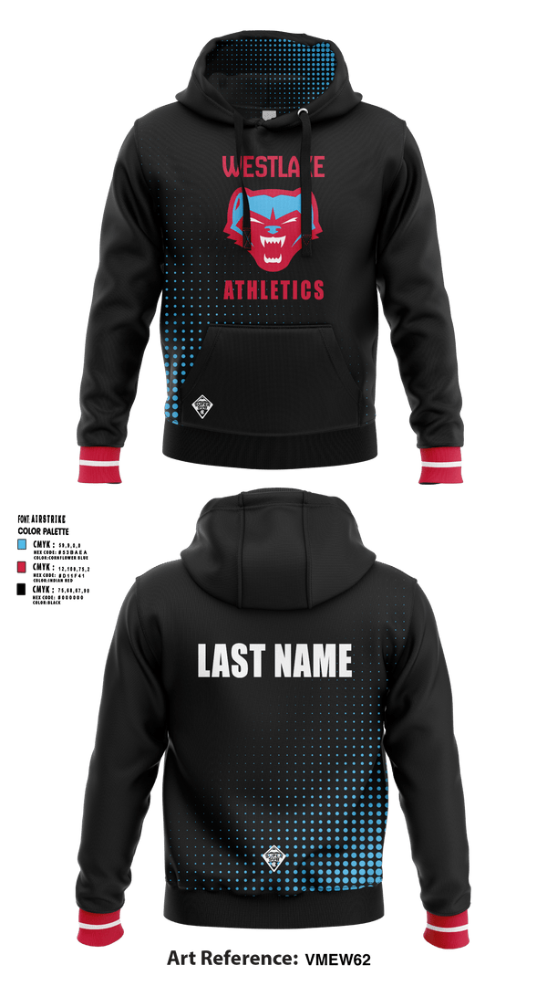 Westlake Middle School 91601712 Hoodie - 4
