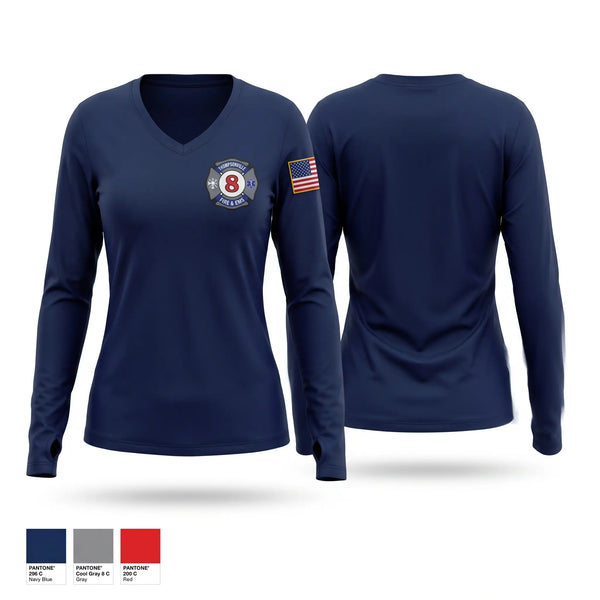 Old School Cotton Feel Shirt, Thompsonville Fire & EMS, Fire Department, Teamtime, Team time, sublimation, custom sports apparel, team uniforms, spirit wear, spiritwear, sports uniforms, custom shirts, team store, custom team store, fundraiser sports, apparel fundraiser