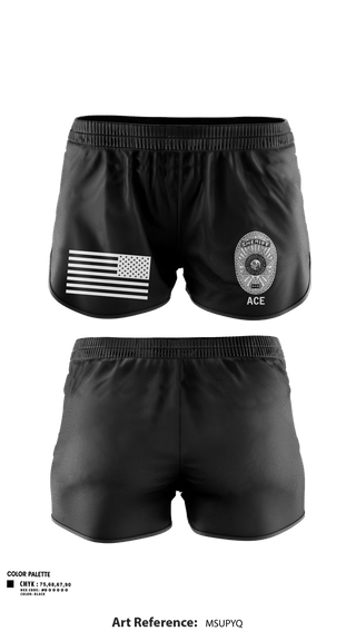 Ranger Panties, ACE, Police, Teamtime, Team time, sublimation, custom sports apparel, team uniforms, spirit wear, spiritwear, sports uniforms, custom shirts, team store, custom team store, fundraiser sports, apparel fundraiser