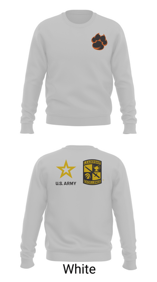Crew Neck Sweatshirt, MMI ROTC, Army, Teamtime, Team time, sublimation, custom sports apparel, team uniforms, spirit wear, spiritwear, sports uniforms, custom shirts, team store, custom team store, fundraiser sports, apparel fundraiser