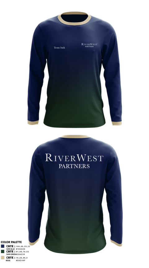 Long Sleeve Performance Shirt, RiverWest - Team Jack Pelotonia, Cycling, Teamtime, Team time, sublimation, custom sports apparel, team uniforms, spirit wear, spiritwear, sports uniforms, custom shirts, team store, custom team store, fundraiser sports, apparel fundraiser