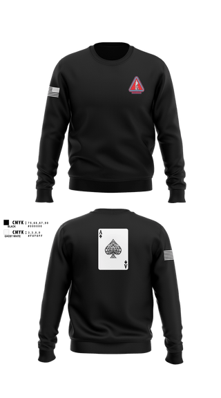 Crew Neck Sweatshirt, Recruiting and retention battalion, National Guard, Teamtime, Team time, sublimation, custom sports apparel, team uniforms, spirit wear, spiritwear, sports uniforms, custom shirts, team store, custom team store, fundraiser sports, apparel fundraiser