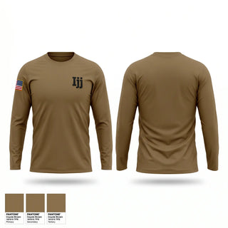 Long Sleeve Performance Shirt, Ijj, Army, Teamtime, Team time, sublimation, custom sports apparel, team uniforms, spirit wear, spiritwear, sports uniforms, custom shirts, team store, custom team store, fundraiser sports, apparel fundraiser