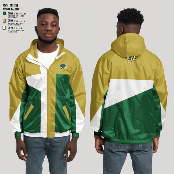 PLAINFIELD JUNIOR CATS FOOTBALL/CHEER  Windbreaker -1