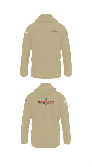 Windbreaker, Gallardo Floor’s, Army, Teamtime, Team time, sublimation, custom sports apparel, team uniforms, spirit wear, spiritwear, sports uniforms, custom shirts, team store, custom team store, fundraiser sports, apparel fundraiser