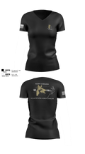 North Carolina Police Dog Association  Women's Short Sleeve V-neck Shirt - 103
