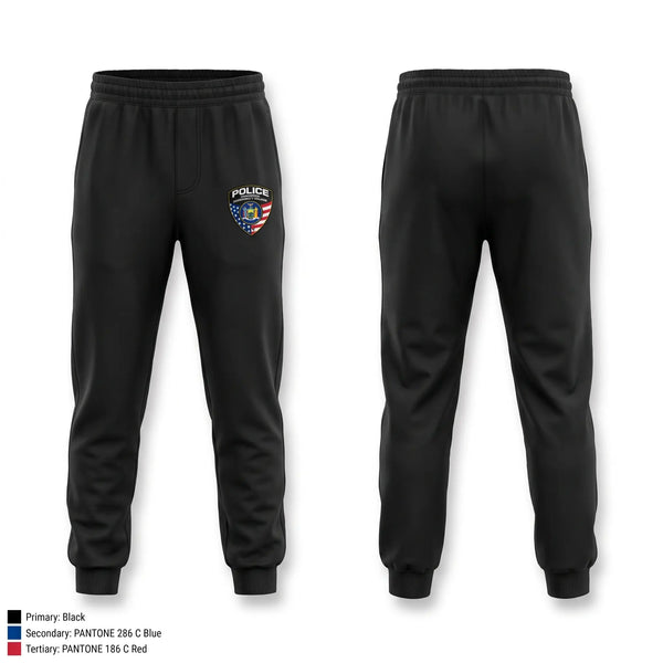 Sweatpants, Onondaga Community College Campus Police, Police, Teamtime, Team time, sublimation, custom sports apparel, team uniforms, spirit wear, spiritwear, sports uniforms, custom shirts, team store, custom team store, fundraiser sports, apparel fundraiser