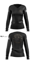 Shadow Scouts Women's Long Sleeve V-neck Shirt - 11