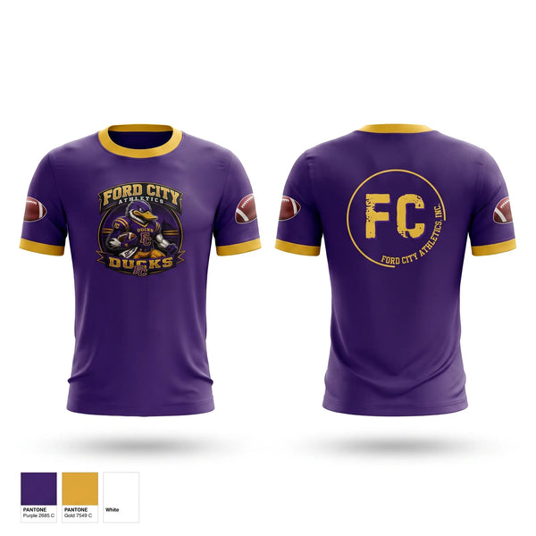 Short Sleeve Performance Shirt, Ford city ducks, , Teamtime, Team time, sublimation, custom sports apparel, team uniforms, spirit wear, spiritwear, sports uniforms, custom shirts, team store, custom team store, fundraiser sports, apparel fundraiser