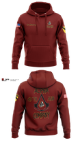 Alpha Company, 615th ASB 23334893 Hoodie - 3