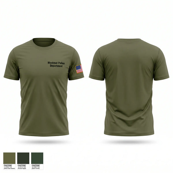 Short Sleeve Performance Shirt, Montreat Police Department, Police, Teamtime, Team time, sublimation, custom sports apparel, team uniforms, spirit wear, spiritwear, sports uniforms, custom shirts, team store, custom team store, fundraiser sports, apparel fundraiser