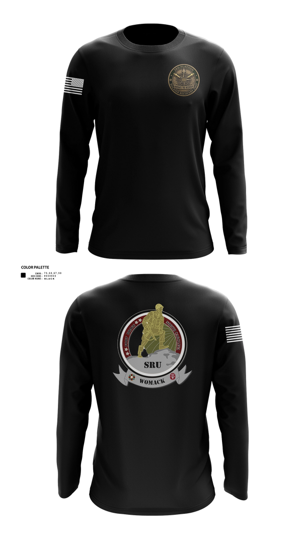 Long Sleeve Performance Shirt, Soldier Recovery Unit, Army, Teamtime, Team time, sublimation, custom sports apparel, team uniforms, spirit wear, spiritwear, sports uniforms, custom shirts, team store, custom team store, fundraiser sports, apparel fundraiser