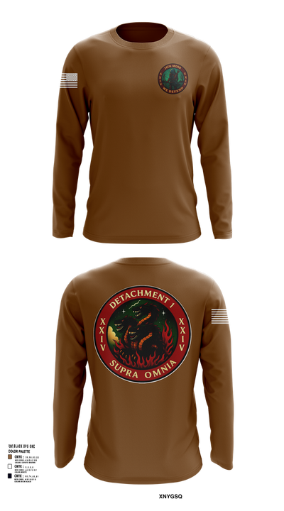 Detachment 1, 24th MDSB 49802931 Long Sleeve Performance Shirt 103