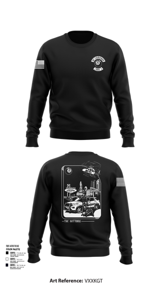 Crew Neck Sweatshirt, Columbus Division of Police- 8C Company, , Teamtime, Team time, sublimation, custom sports apparel, team uniforms, spirit wear, spiritwear, sports uniforms, custom shirts, team store, custom team store, fundraiser sports, apparel fundraiser