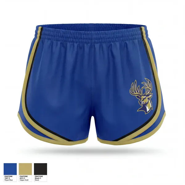 Womens Shorts, Berkeley Stags, Wrestling, Teamtime, Team time, sublimation, custom sports apparel, team uniforms, spirit wear, spiritwear, sports uniforms, custom shirts, team store, custom team store, fundraiser sports, apparel fundraiser