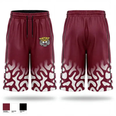 Valley view bobcats 38404352 Mens Reversible Basketball Shorts - 1