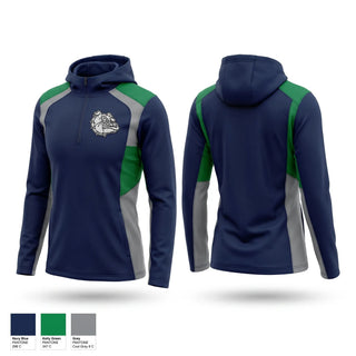 Quarter Zip Jacket, West Bend 9U Bulldogs, Baseball, Teamtime, Team time, sublimation, custom sports apparel, team uniforms, spirit wear, spiritwear, sports uniforms, custom shirts, team store, custom team store, fundraiser sports, apparel fundraiser