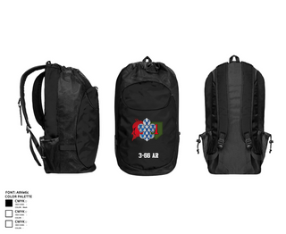 Gear Bag, 3-66 AR, , Teamtime, Team time, sublimation, custom sports apparel, team uniforms, spirit wear, spiritwear, sports uniforms, custom shirts, team store, custom team store, fundraiser sports, apparel fundraiser
