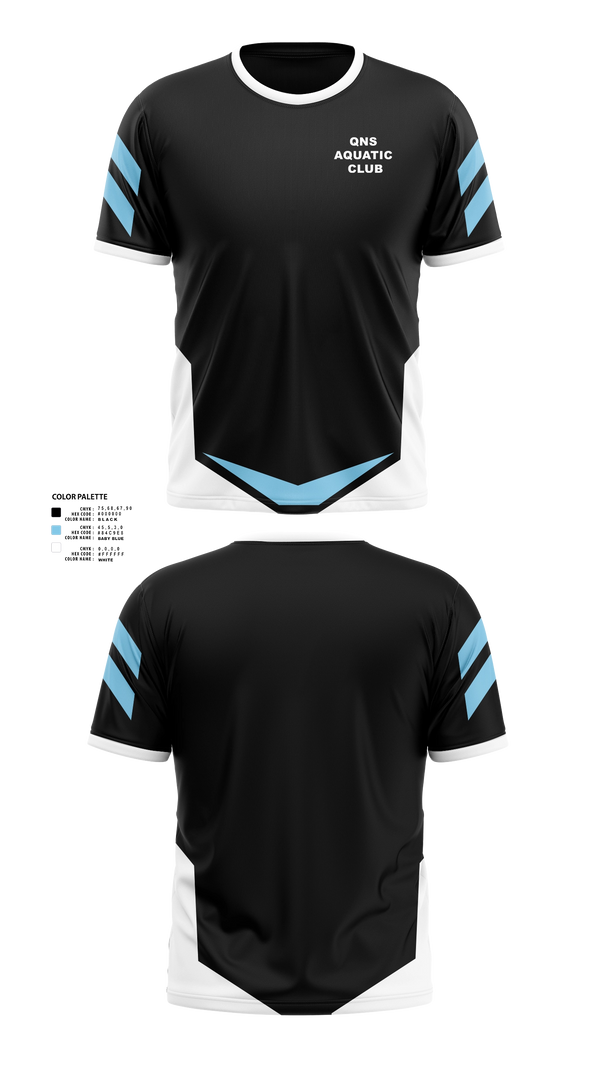 Short Sleeve Performance Shirt, QNS Aquatic Club, Swimming, Teamtime, Team time, sublimation, custom sports apparel, team uniforms, spirit wear, spiritwear, sports uniforms, custom shirts, team store, custom team store, fundraiser sports, apparel fundraiser
