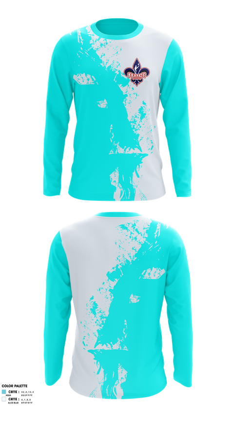 Long Sleeve Performance Shirt, Felice Kicking, , Teamtime, Team time, sublimation, custom sports apparel, team uniforms, spirit wear, spiritwear, sports uniforms, custom shirts, team store, custom team store, fundraiser sports, apparel fundraiser