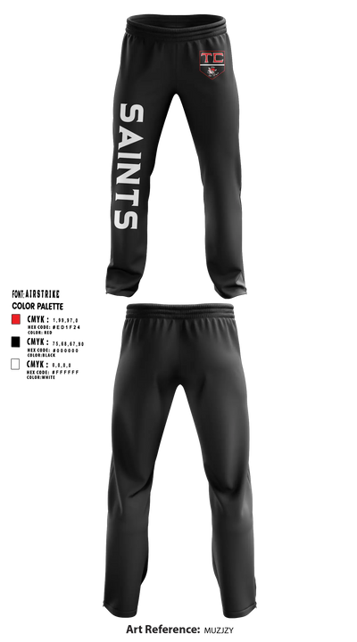 Tri County Saints Sweatpants - 15