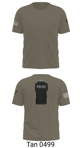 Old School Cotton Feel Shirt, Nashville Police Department, , Teamtime, Team time, sublimation, custom sports apparel, team uniforms, spirit wear, spiritwear, sports uniforms, custom shirts, team store, custom team store, fundraiser sports, apparel fundraiser