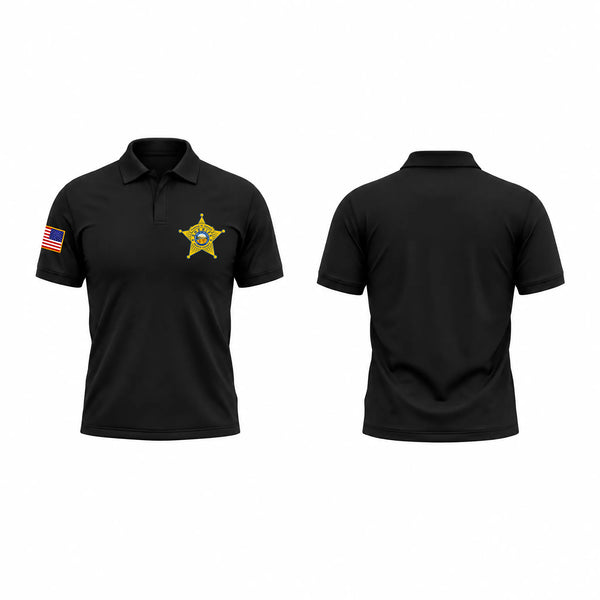 Short Sleeve Performance Polo, Seneca County Sheriff’s Office, Police, Teamtime, Team time, sublimation, custom sports apparel, team uniforms, spirit wear, spiritwear, sports uniforms, custom shirts, team store, custom team store, fundraiser sports, apparel fundraiser