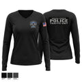 TRAFFIC UNIT Women's Long Sleeve V-neck Shirt - 1