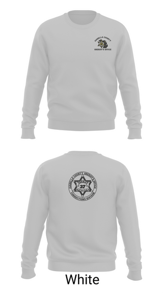 Crew Neck Sweatshirt, Isabella County Sheriff's Office, Police, Teamtime, Team time, sublimation, custom sports apparel, team uniforms, spirit wear, spiritwear, sports uniforms, custom shirts, team store, custom team store, fundraiser sports, apparel fundraiser