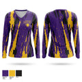 Hobart Bolts Women's Long Sleeve V-neck Shirt - 1
