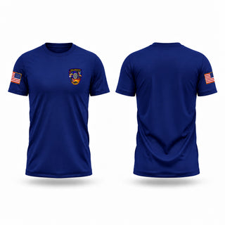 Old School Cotton Feel Shirt, D.O.W POLICE, Police, Teamtime, Team time, sublimation, custom sports apparel, team uniforms, spirit wear, spiritwear, sports uniforms, custom shirts, team store, custom team store, fundraiser sports, apparel fundraiser