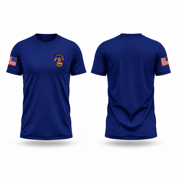 Old School Cotton Feel Shirt, D.O.W POLICE, Police, Teamtime, Team time, sublimation, custom sports apparel, team uniforms, spirit wear, spiritwear, sports uniforms, custom shirts, team store, custom team store, fundraiser sports, apparel fundraiser