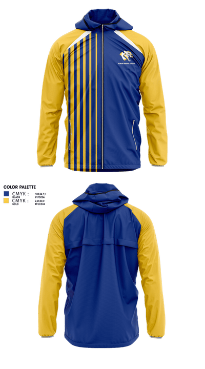 Newark Memorial Cougars 24679199 Windbreaker - 2