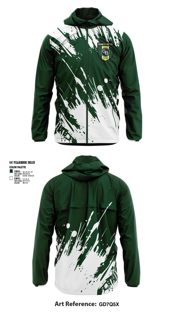 Windbreaker, Granite Bay FC, Men's Soccer, Teamtime, Team time, sublimation, custom sports apparel, team uniforms, spirit wear, spiritwear, sports uniforms, custom shirts, team store, custom team store, fundraiser sports, apparel fundraiser