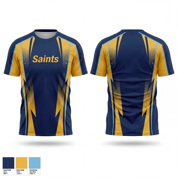 Short Sleeve Performance Shirt, Saints, Women's Lacrosse, Teamtime, Team time, sublimation, custom sports apparel, team uniforms, spirit wear, spiritwear, sports uniforms, custom shirts, team store, custom team store, fundraiser sports, apparel fundraiser