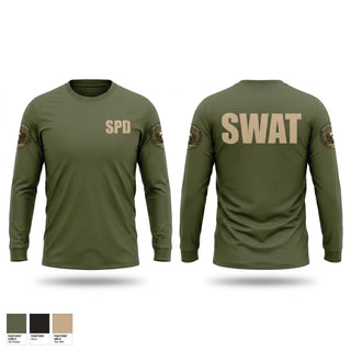Long Sleeve Performance Shirt, Smyrna SWAT, Police, Teamtime, Team time, sublimation, custom sports apparel, team uniforms, spirit wear, spiritwear, sports uniforms, custom shirts, team store, custom team store, fundraiser sports, apparel fundraiser