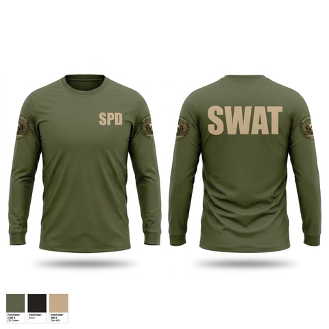 Long Sleeve Performance Shirt, Smyrna SWAT, Police, Teamtime, Team time, sublimation, custom sports apparel, team uniforms, spirit wear, spiritwear, sports uniforms, custom shirts, team store, custom team store, fundraiser sports, apparel fundraiser